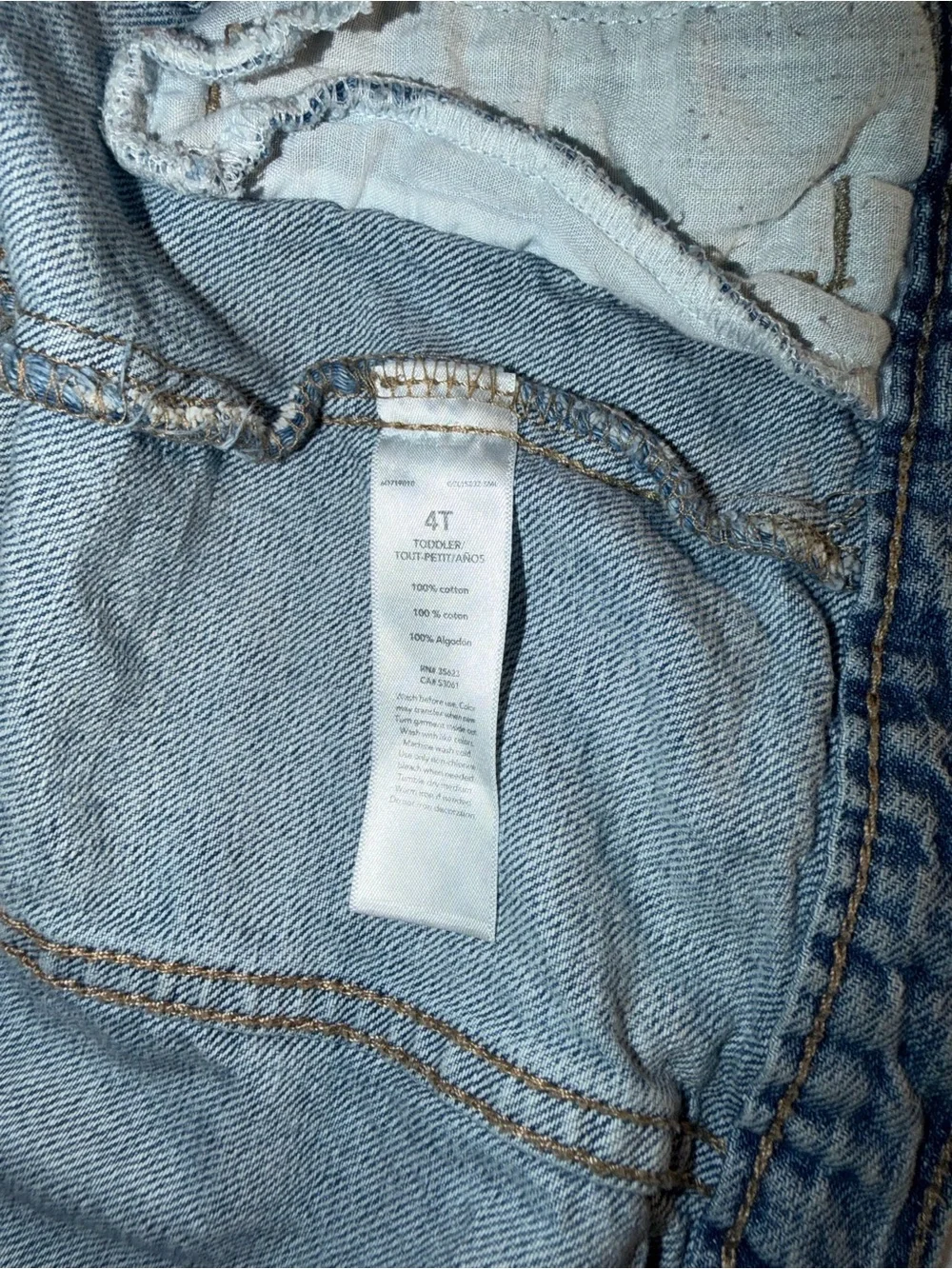 OshKosh B'gosh Boys' Faded Blue Denim Jacket